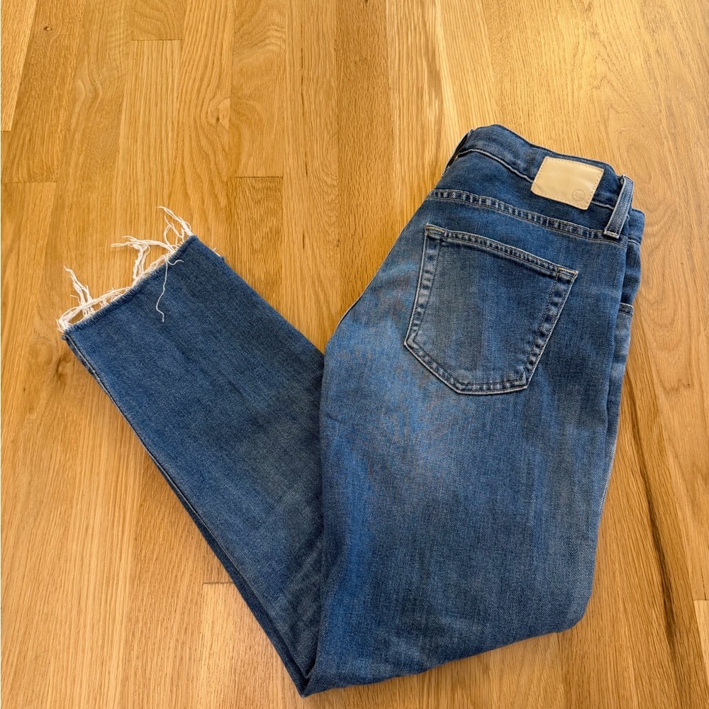 AG Adriano Goldschmied Ex Boyfriend Slim Light Blue Slim Jeans Size 25R